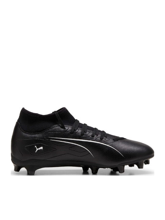 PUMA Ultra 5 Play+ Fußballschuhe mit Stollen Schwarz