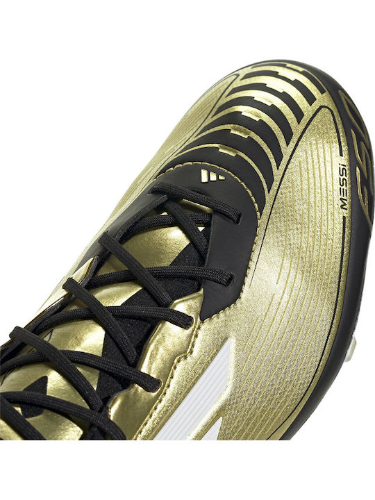 adidas F50 Elite Messi Pantofi de Fotbal cu crampoane Aurii