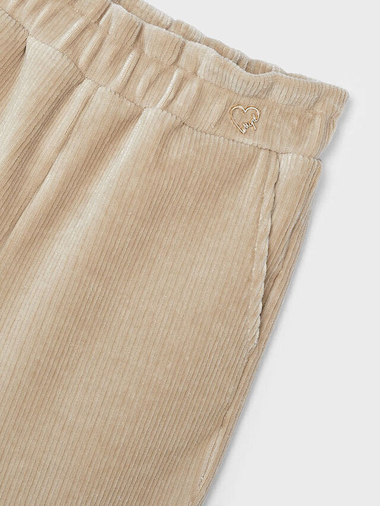 Pantaloni din Catifea pentru Copii Bej