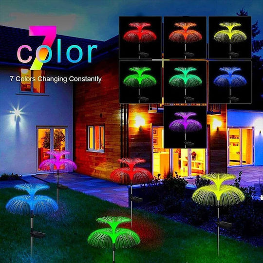Lampă Solară RGB cu Fotocelulă IP65 54cmx27cmcm