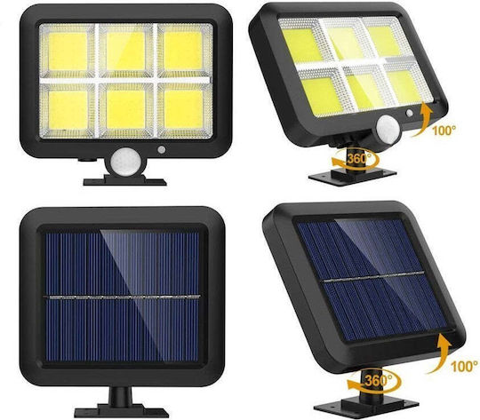 Set 3 Lămpi Solare 30W cu Senzor de Mișcare și Fotocelulă IP67 10.8bucx14.7buccm