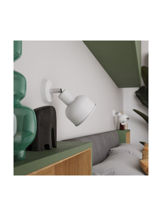 Sollux Single LED Natural White Spot in White Color