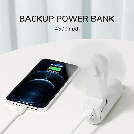 JisuLife Ανεμιστηράκι Χειρός USB Αναδιπλούμενο 4W Πράσινο