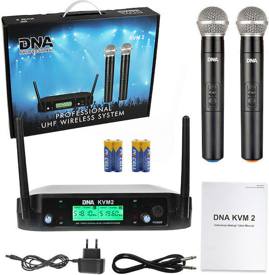 DNA Set Wireless Δυναμικό Microphone Handmade for Vocals
