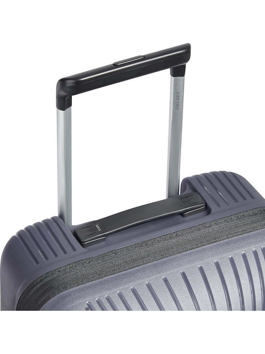 Ordener Cabin Hard Suitcase Anthracite with 4 Wheels Height 55cm 384680301