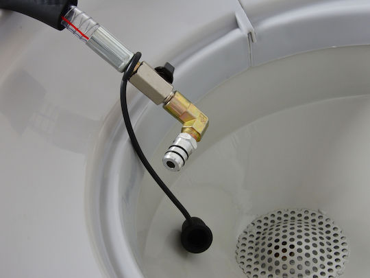 Aspirator pneumatic pentru recuperarea uleiului, capacitate 80l, Geko G02122