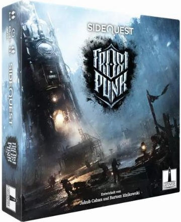 Board Game SideQuest: Frostpunk for 1-4 Players 14+ Years Old (EN) Board & Dice