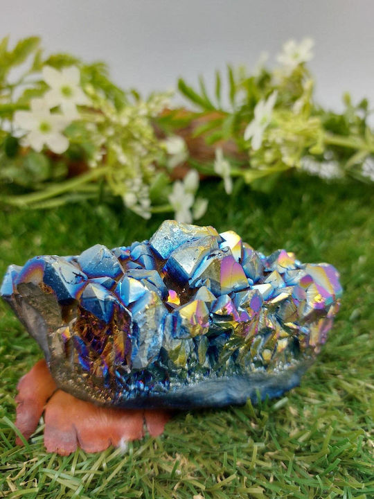 Amethyst Crystal Titanium Oxidation Aura Amazing Collectible Extra Quality