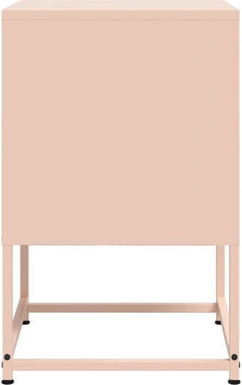 Комоди Метални Розов 2бр 36x39x60.5см