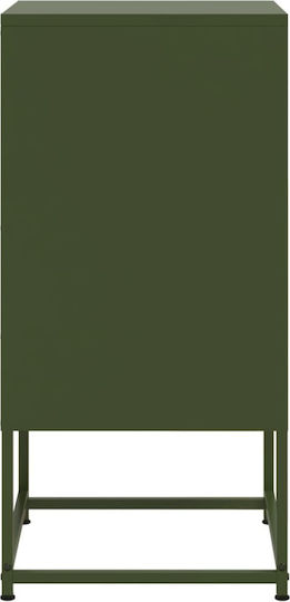 Κομοδίνα Μεταλλικά Πράσινα 2τμχ 36x39x78cm