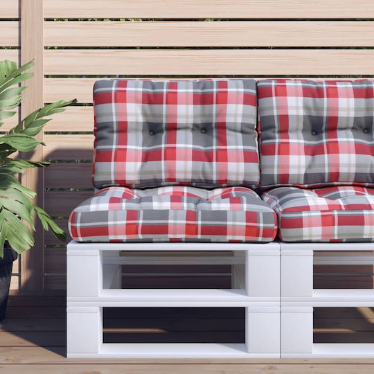 vidaXL Pernă De Bancă Pentru Perne Pentru Scaune De Grădină Roșie 40x60cm