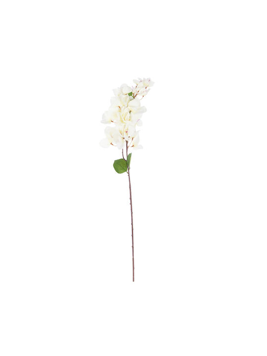 Künstliche Weiße Blume 80cm in Box GloboStar