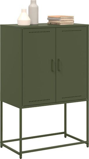 Metal TV Stand Green M68.5xD39xH60.5cm