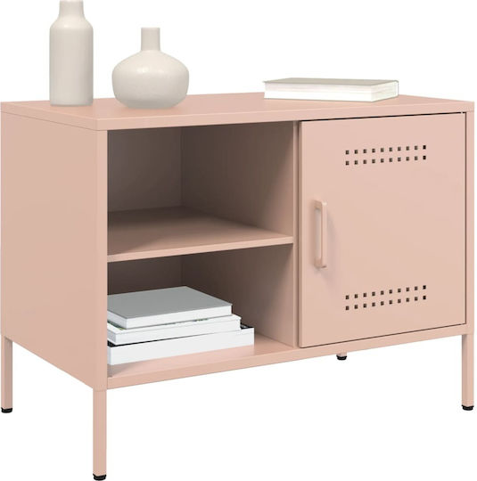 TV-Ständer Metall Rosa M68xT39xH50.5cm