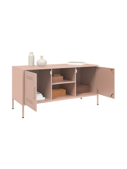 Stand TV Metalic Roz L100,5xA39xÎ50,5cm