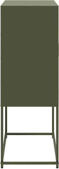 Metal TV Stand Green M68.5xD39xH60.5cm