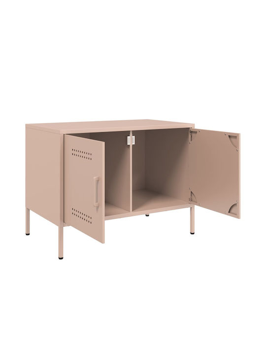 Έπιπλο Τηλεόρασης Μεταλλικό Ροζ Μ68xΠ39xΥ50.5cm