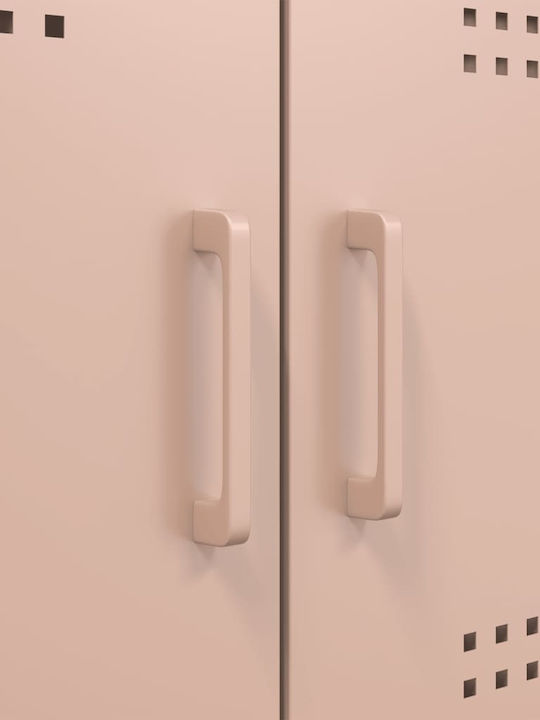 Έπιπλο Τηλεόρασης Μεταλλικό Ροζ Μ68xΠ39xΥ50.5cm