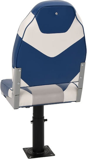 Boat Seat Set 2 Pieces High Back Folding 3284328
