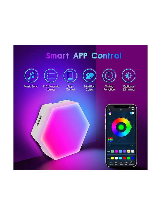 Smart Decorative LED RGB Hexagon Light