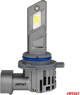 AMiO Lampen Auto X5 Winger HIR2-9012 Canbus LED 6000K Kaltes Weiß 12V 50W 2Stück