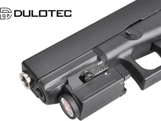 Dulotec Wiederaufladbarer LED Taschenlampe IP65 mit Maximaler Helligkeit 800 Lumen