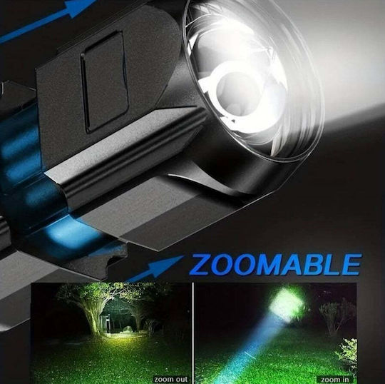Lumină de lucru și de sit, cu baterie Lanternă LED IP44 Bronz