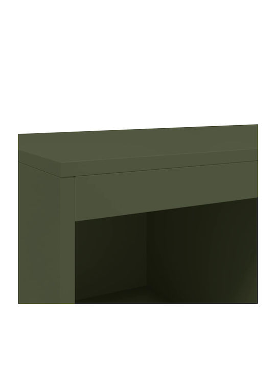 Ντουλάπι Γραφείου Μεταλλικό Πράσινο 68.5x39x111.5cm