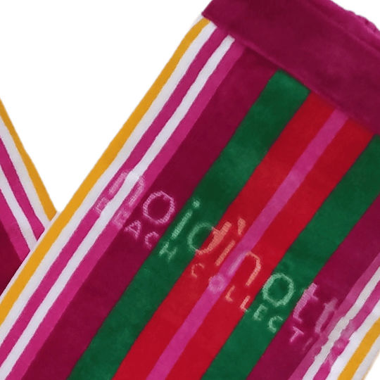 Noidinotte Beach Towel Cotton Fuchsia 90x170cm