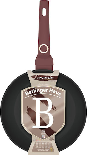 Berlinger Haus Titanpro Leonardo Collection Aluminum Pan with Lid with Non-Stick Interior Coating 24cm