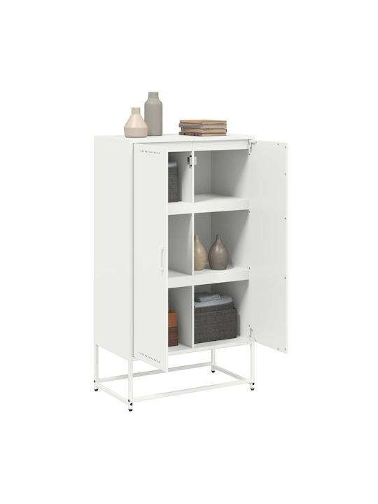 Ντουλάπι Γραφείου Μεταλλικό Ροζ 68.5x38.5x123.5cm