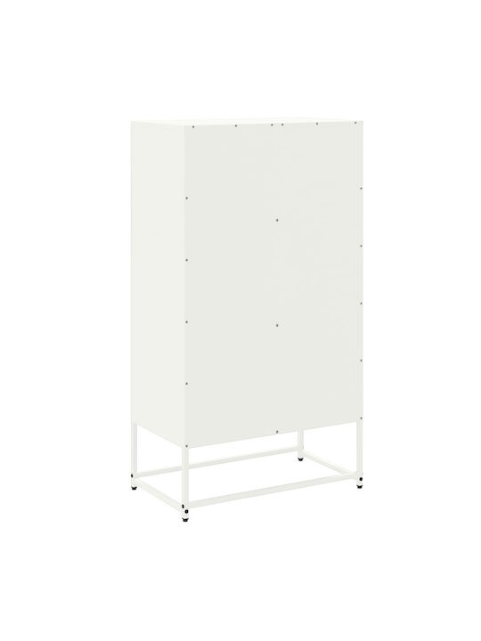 Ντουλάπι Γραφείου Μεταλλικό Ροζ 68.5x38.5x123.5cm