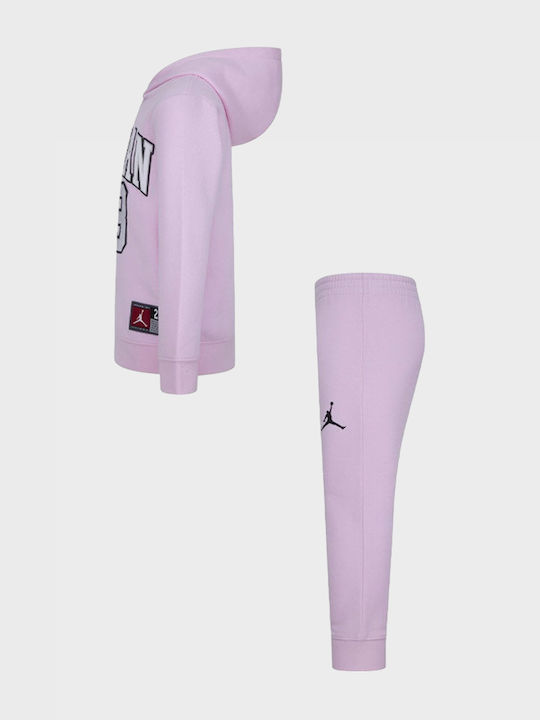 Παιδικό Σετ Φόρμας Ροζ 2τμχ Jumpman