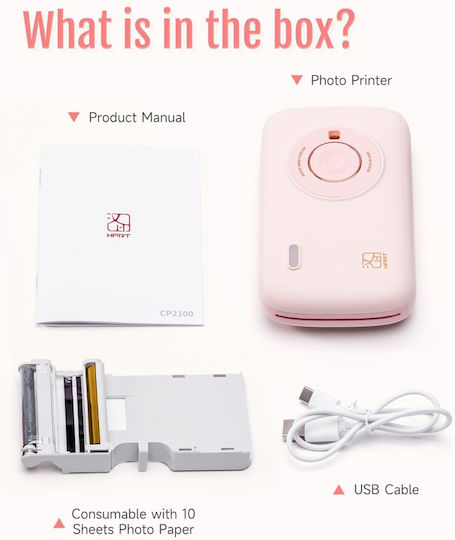 HPRT HPRT CP2100 Thermal Photo Printer with Bluetooth