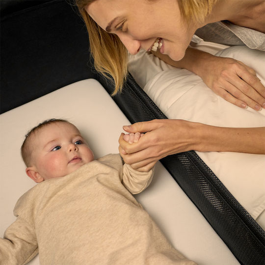 Snuz Люлка Snuzpod Studio Brooklyn с Матрак и Странично Отваряне Графит