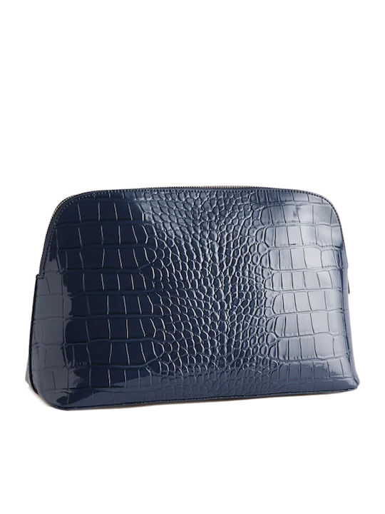 Toiletry Bag Crocana in Blue color 27cm