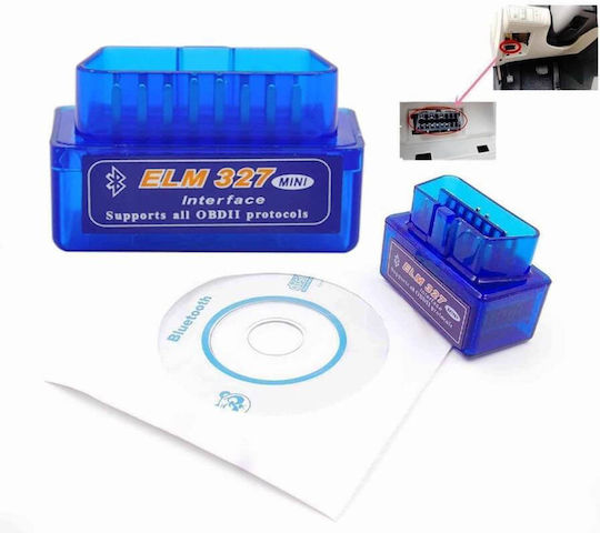 Maxxed Διαγνωστικό Αυτοκινήτου ELM 327 OBD 2 με Bluetooth