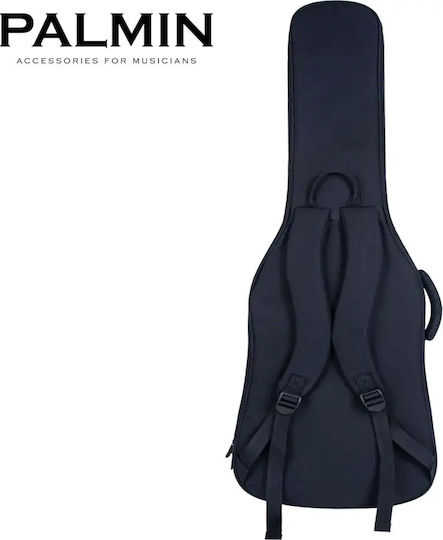 Palmin Waterproof Padded Acoustic Guitar Suitcase Black