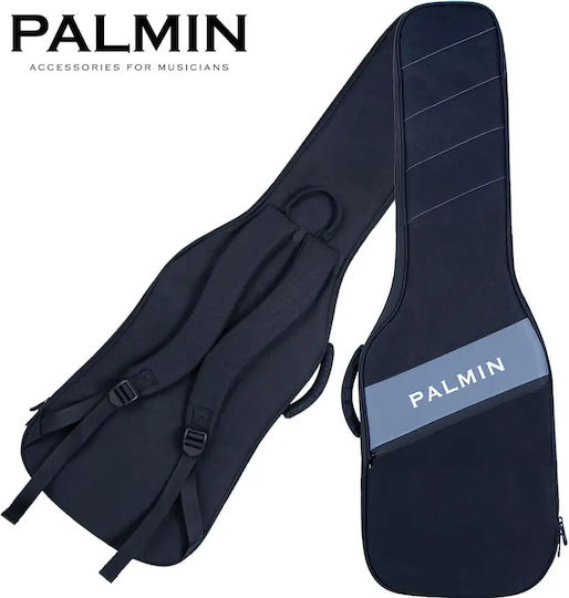 Palmin Waterproof Electric Guitar Suitcase with Gray Padding
