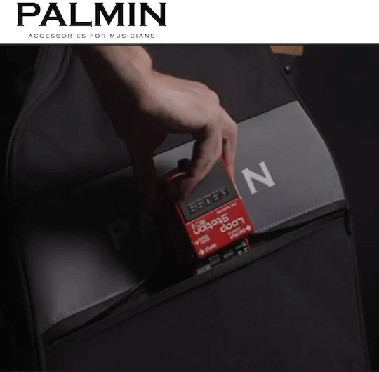 Palmin Waterproof Padded Acoustic Guitar Suitcase Black