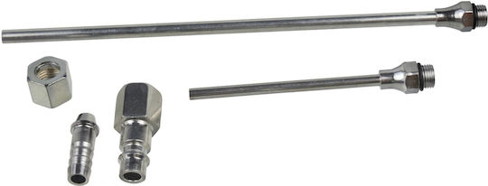Blow Gun + 5 Accessories 1/4" 10bar Geko G01163