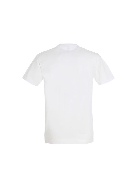 T-shirt Unisex " Rick Morty Fuck World " White