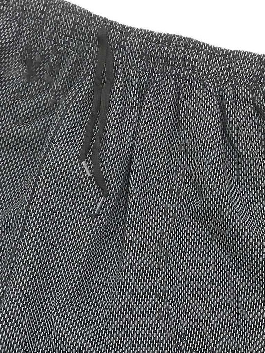 Ustyle Men's Shorts Print Black