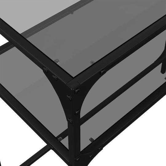Konsole Black L98xB35xH81cm