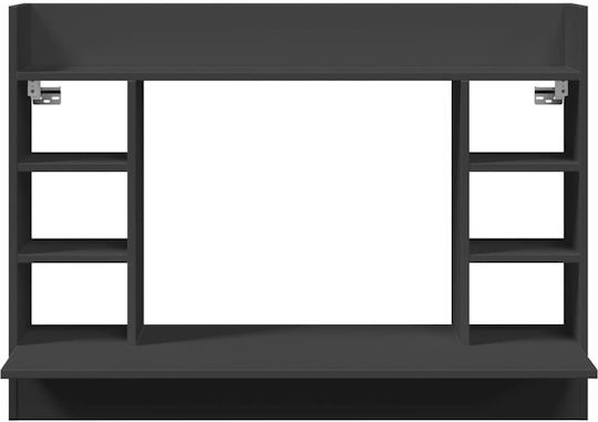 Schreibtisch Holz Black 105x48x75cm