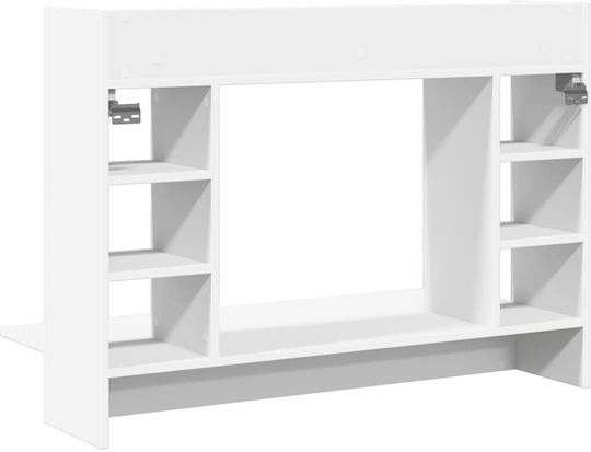 Birou Din Lemn Alb 105x48x75cm
