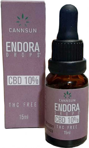 Cannsun Medhel Εndora Drops CBD 10% 15ml
