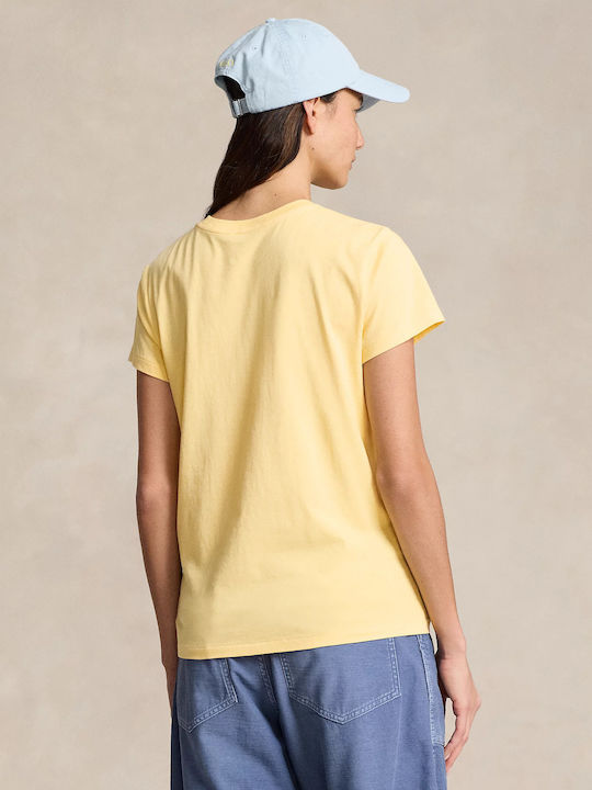 Ralph Lauren Damen Sportlich T-shirt Gelb