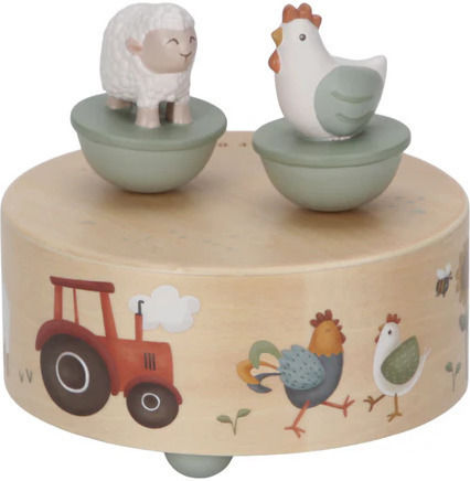 Little Dutch Wooden Music Box Little Farm