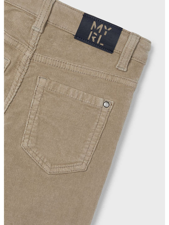 Mayoral Kids Corduroy Trousers TAMPA Slim Fit